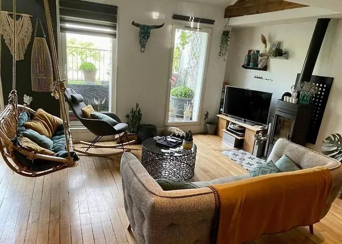 Coeur De Avec Terrasse Et Jacuzzi Lyon